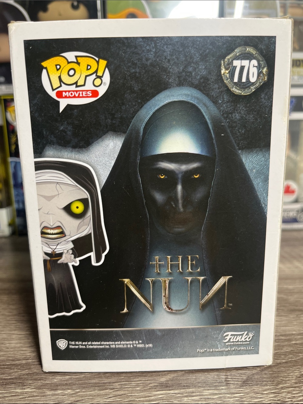 Funko Pop! The Nun (Demonic) Vinyl Figure - Black, White, Yellow - Picture 4 of 6